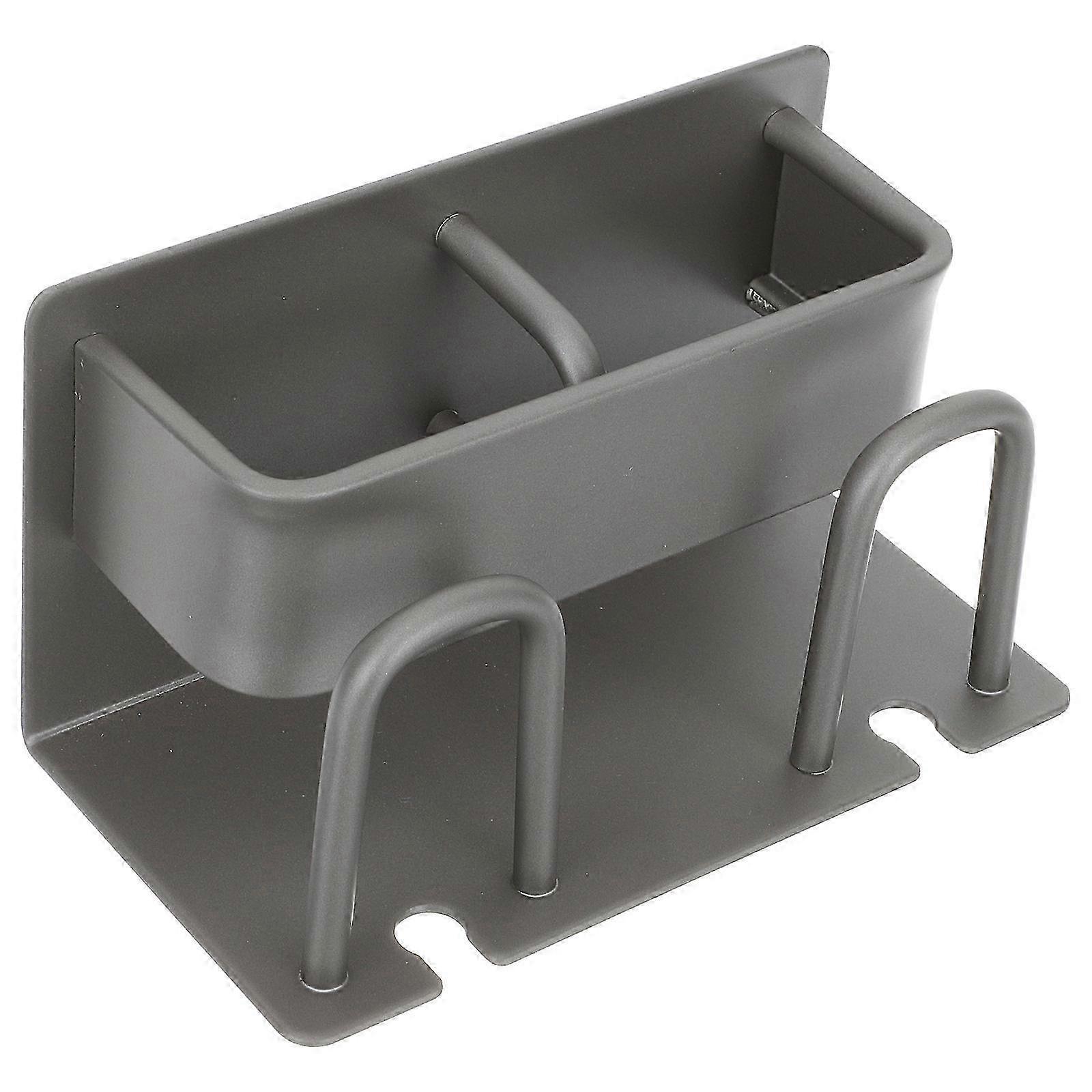 Multi-functional Bathroom Storage Rack Toothbrush Cup Stand Wall-mounted Holder