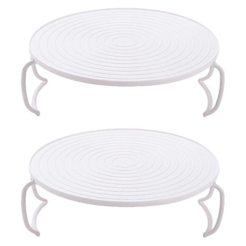Microwave Oven Layered Steaming Rack, 2 Pack, Round Kitchen Accessory