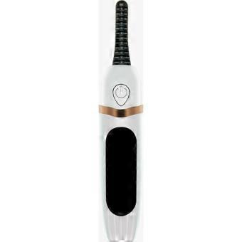 Rechargeable Electric Eyelash Curler with Three Temperature Modes Heated Comb Brush Compact USB Charging for Long Lasting Curl