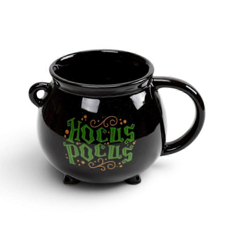 Puckator Hocus Pocus Black Cauldron Ceramic Shaped Mug MUG409 | Acotis - Ceramic