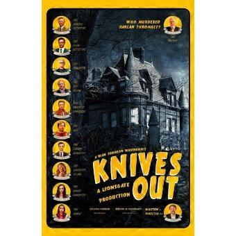 Knives Out Film By Rian Johnson 2019 Crew Movie jigsaw puzzle SIO466