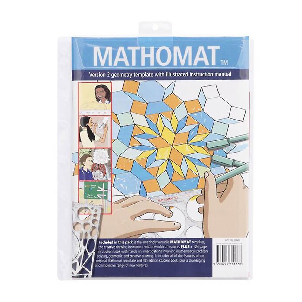 Mathomat V2 Stencil Template With Illustrated Student Book Premium Quality