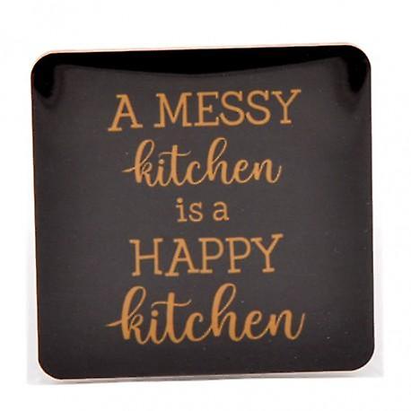 Refrigerator magnet "A messy kitchen" from Mellow design