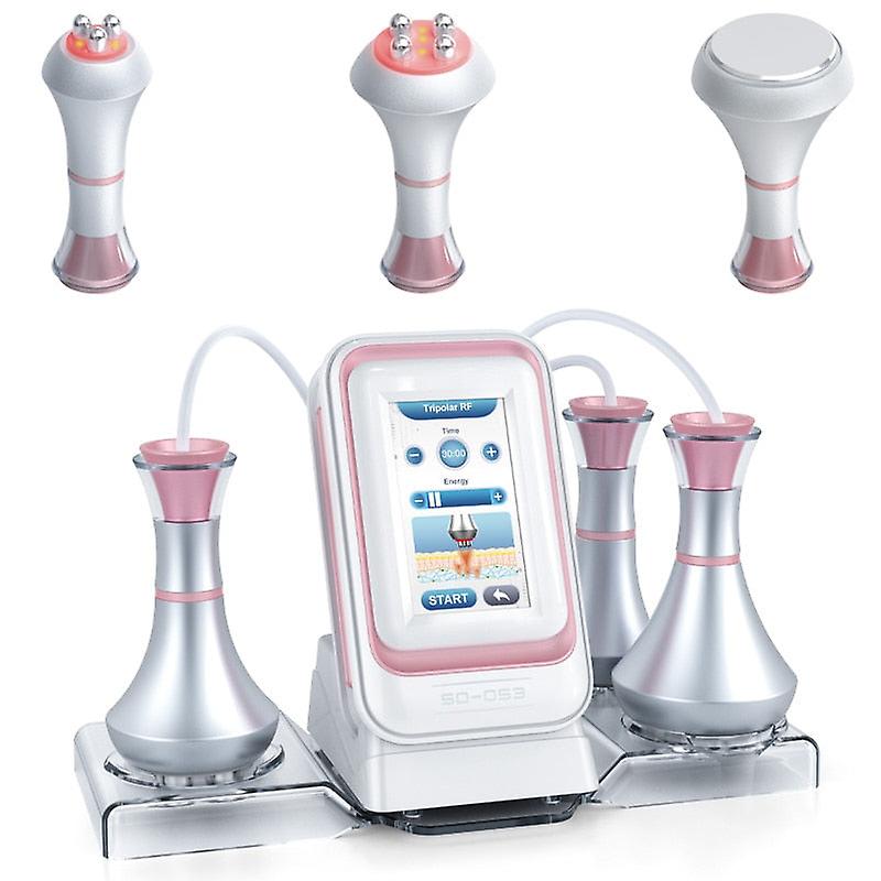 80K 3 In 1 Ultrasonic Slimming Machine Cavitation Slimming Skin Rejuvenation Beauty Multi-polar Radio Frequency Skin Tightening