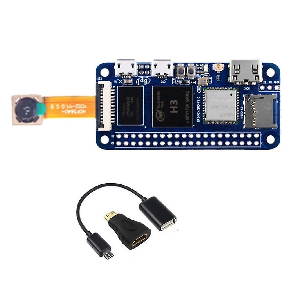 For Banana Pi M2 Zero Quard-core Alliwnner H3 512mb Development Board+ov5640 Camera+usb Cable Wifi