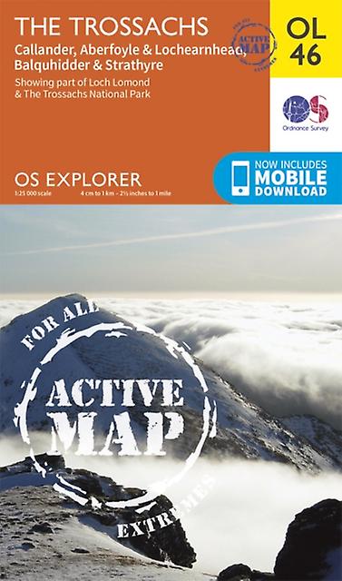 The Trossachs Callander Aberfoyle Lochearnhead Balquhidder Strathyre by Ordnance Survey Paperback Book