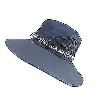 Bucket Hat Cotton Sun Plain Pesca al aire libre