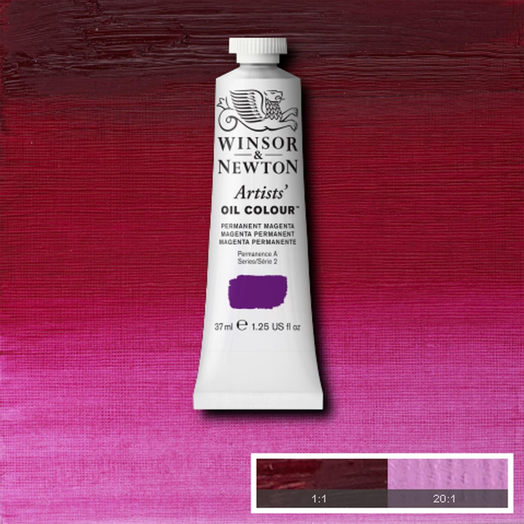Winsor & Newton Artists' Oil Colour - Permanent Magenta - 37ml