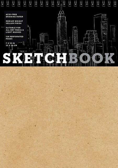 Sketchbook Basic Medium Spiral Fliptop Landscape Kraft by Union Square & Co. Paperback Book