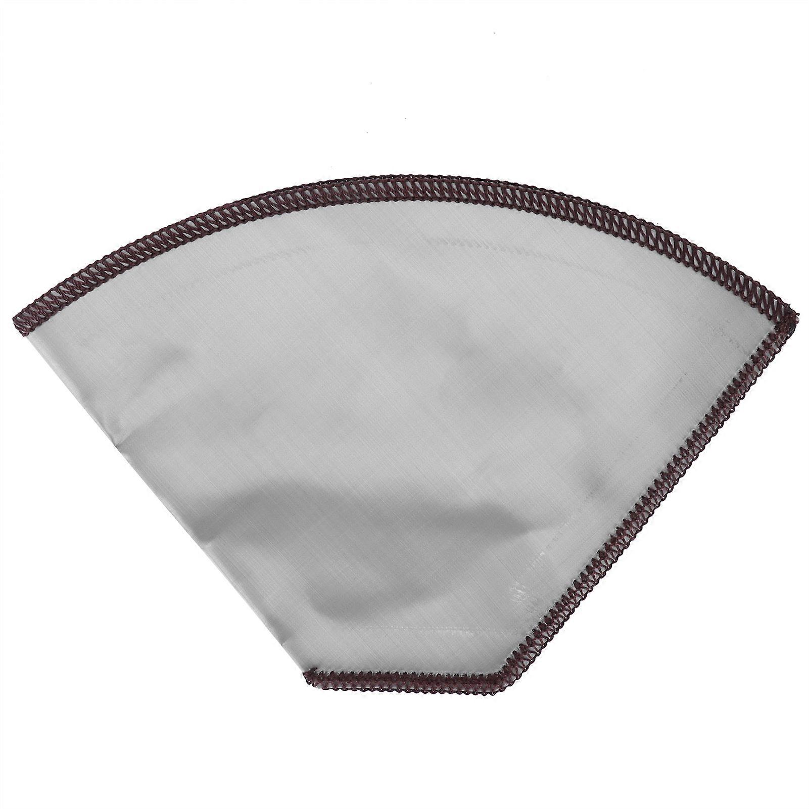 Stainless Steel Coffee Filter, Reusable, Foldable, Trapezoidal, 4-6 Cups