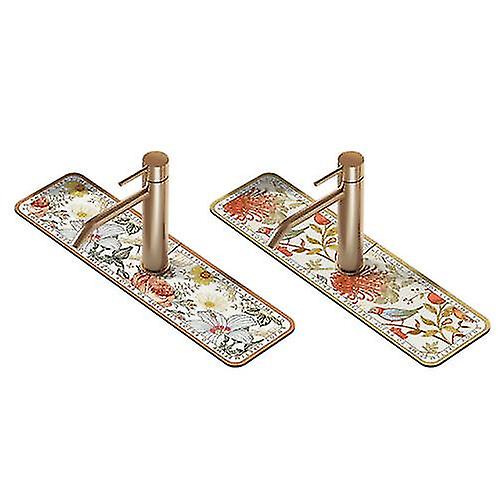 Vintage Soft Diatom Mud Non-slip Drain Pad