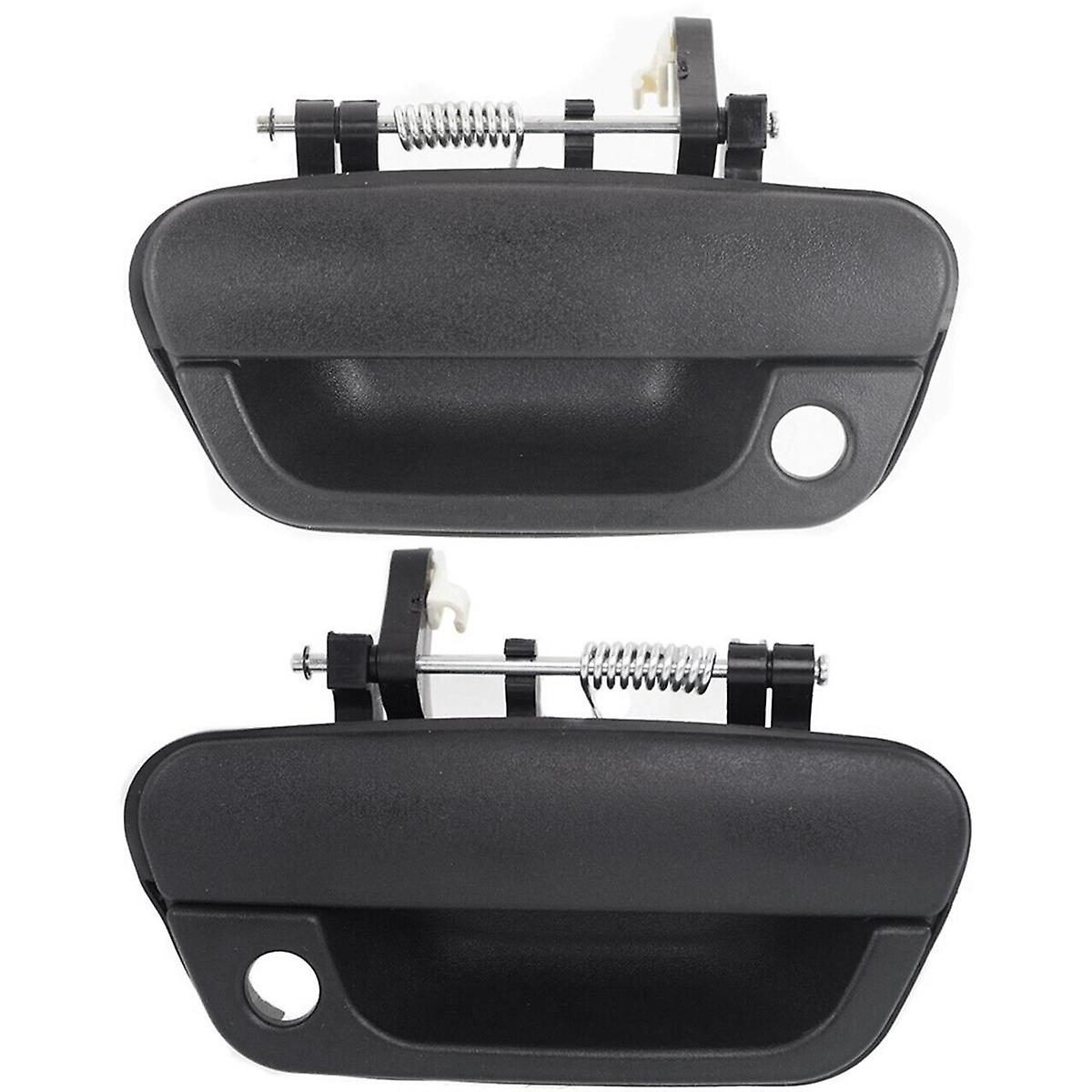 2PCS Front Exterior Door Handle Set for 2013-2015 Spark Outer Black 95987921, 95987920