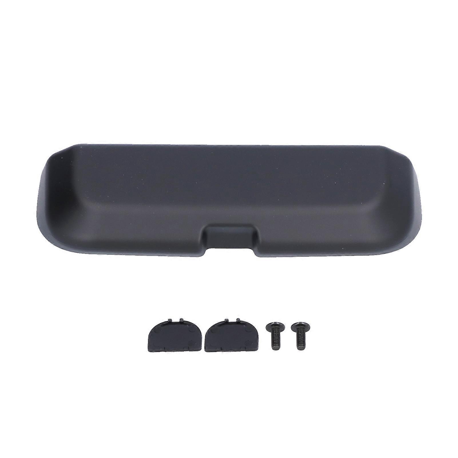 Sunglasses Holder Car Glasses Case Storage Box Overhead Grab Handle Mounted Fit for Macan 2014‑2019Black