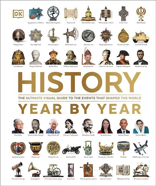 History Year By Year by DK Hardback Book