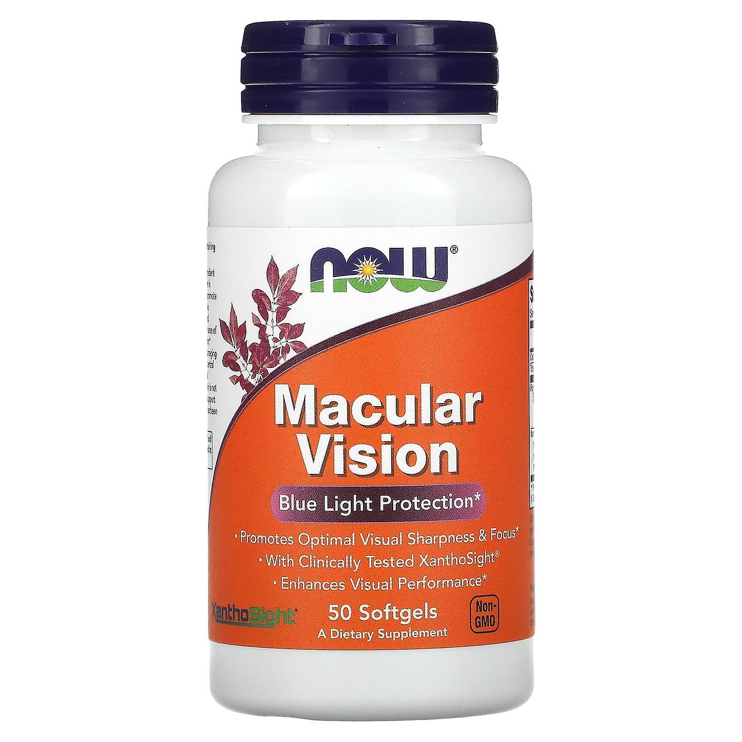 NOW Foods, Macular Vision, 50 Softgels