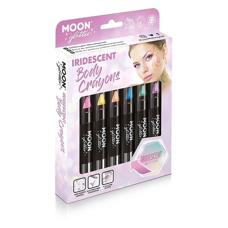 Moon Glitter Iridescent Body Crayons Assorted G23886