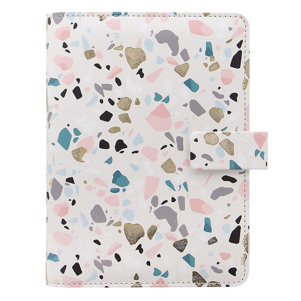 Filofax Architecture Personal Organiser in Stylish Terrazzo Pattern Design