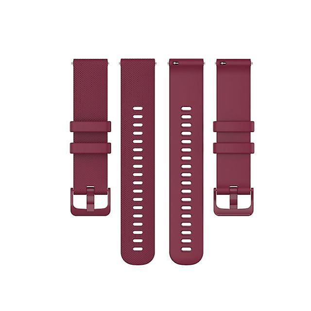Replacement watchband for Garmin Vivoactive 4S / Vivomove 3S Watch Accessories Red