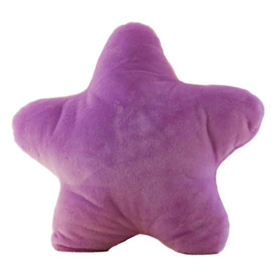 Fluffy Star Cushion Soft Furry Design PP Cotton Filling Vibrant Atmosphere Home Decoration Pillow