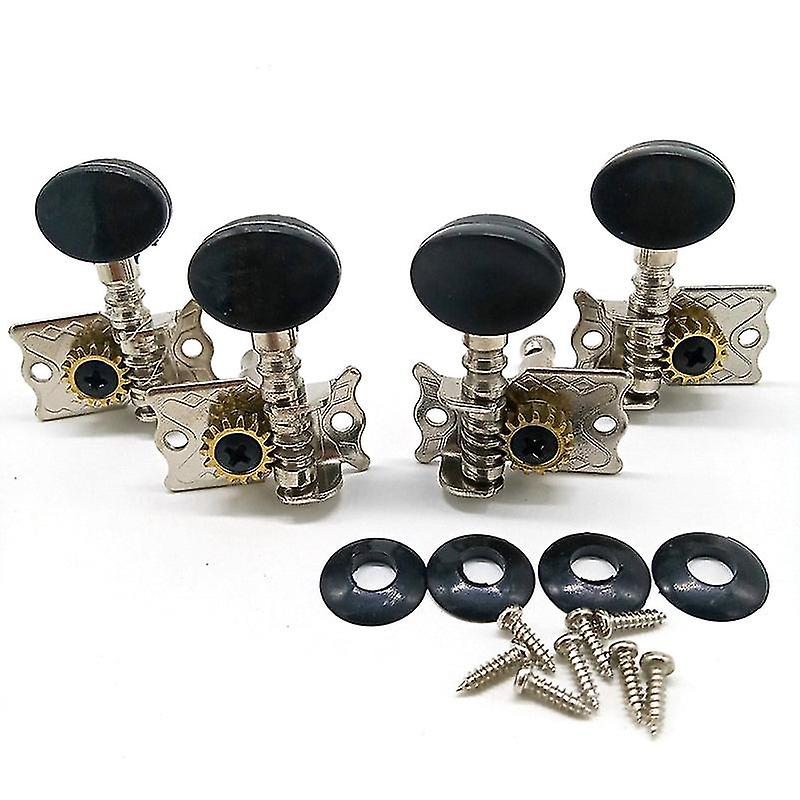 Tuning Pegs Tuners Machine Heads 2r 2l For 4 String Ukulele Guitar Bass Parts Repair Tools Kits Accessory