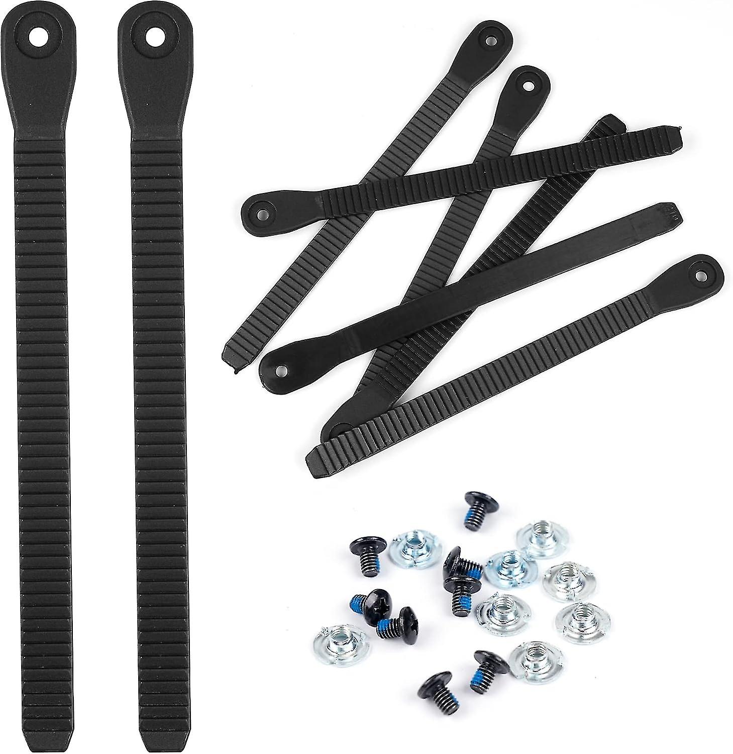 8 pièces sangles d’échelle de cheville de snowboard, pièces de fixation de snowboard