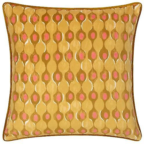 Furn Alentejo Piped Velvet Cushion Cover