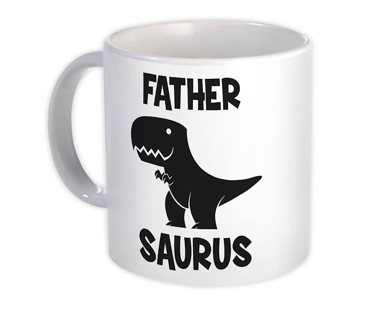 Gift Mug: FATHER Saurus Birthday