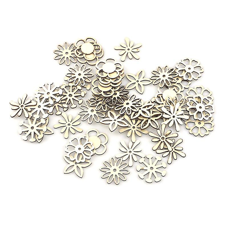 100pcs Wooden Ornament