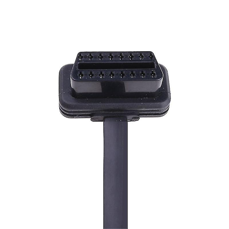 16 Pin Obd2 Obdii Auto Car Extension Cable With Switch Type Adapter Connector