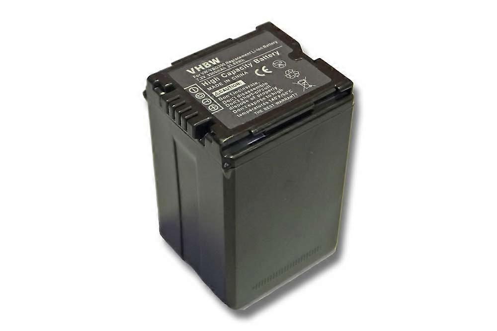 Batterie vhbw compatible avec les caméscopes Panasonic SDR-H80K, SDR-H80, SDR-H80A, SDR-H79P, SDR-H80R (3150 mAh, 7,4 V, Li-Ion) + puce d’information