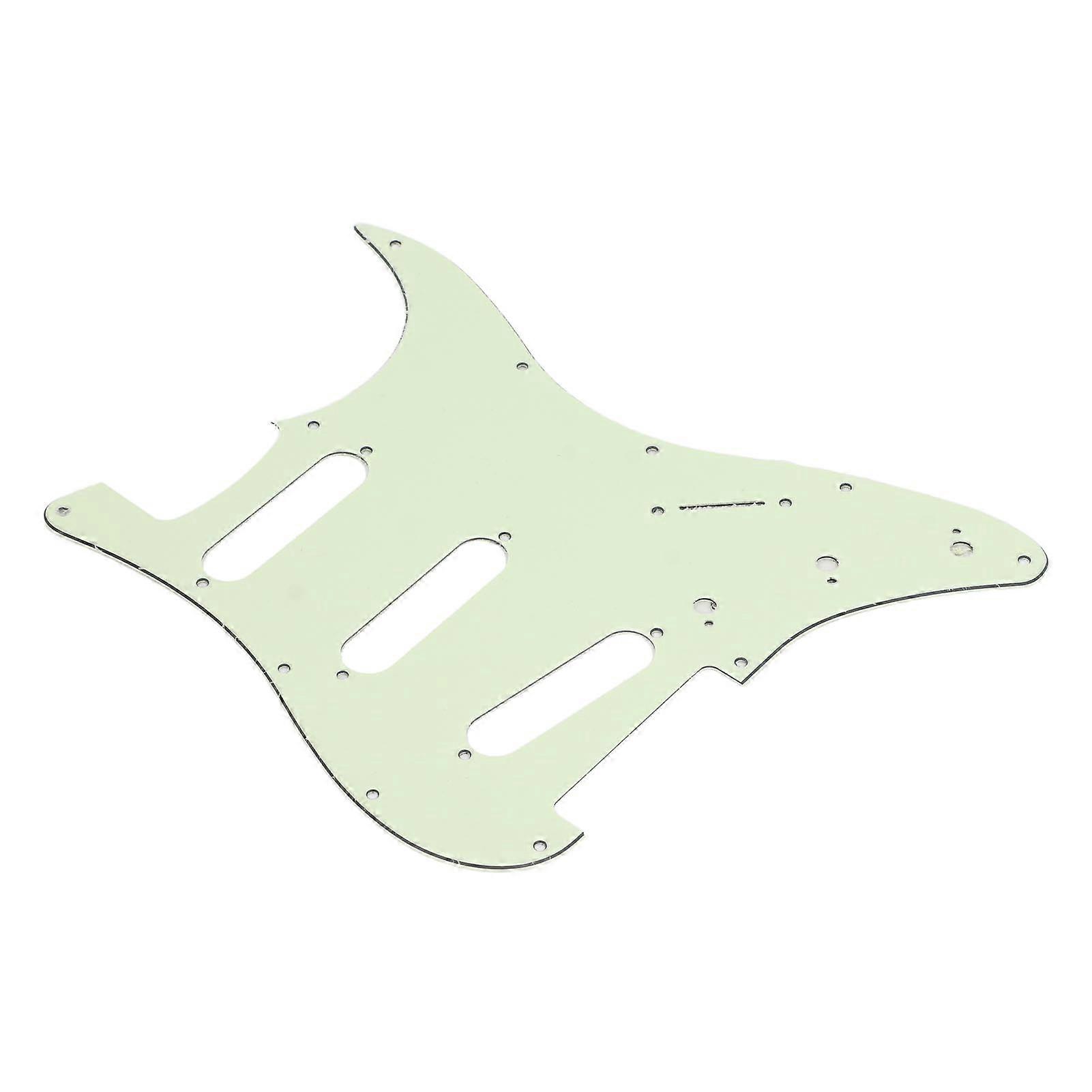 Elektrisk Gitar Pick Guard 3 Lag 11 Hull PVC Pick Guard Scratch Plate for ST Gitar