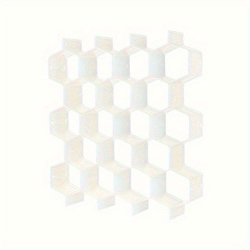 Foldable Honeycomb Drawer Organizer Versatile and Easy-to-Assemble Separator for Efficient Clothing & Accessory Storage