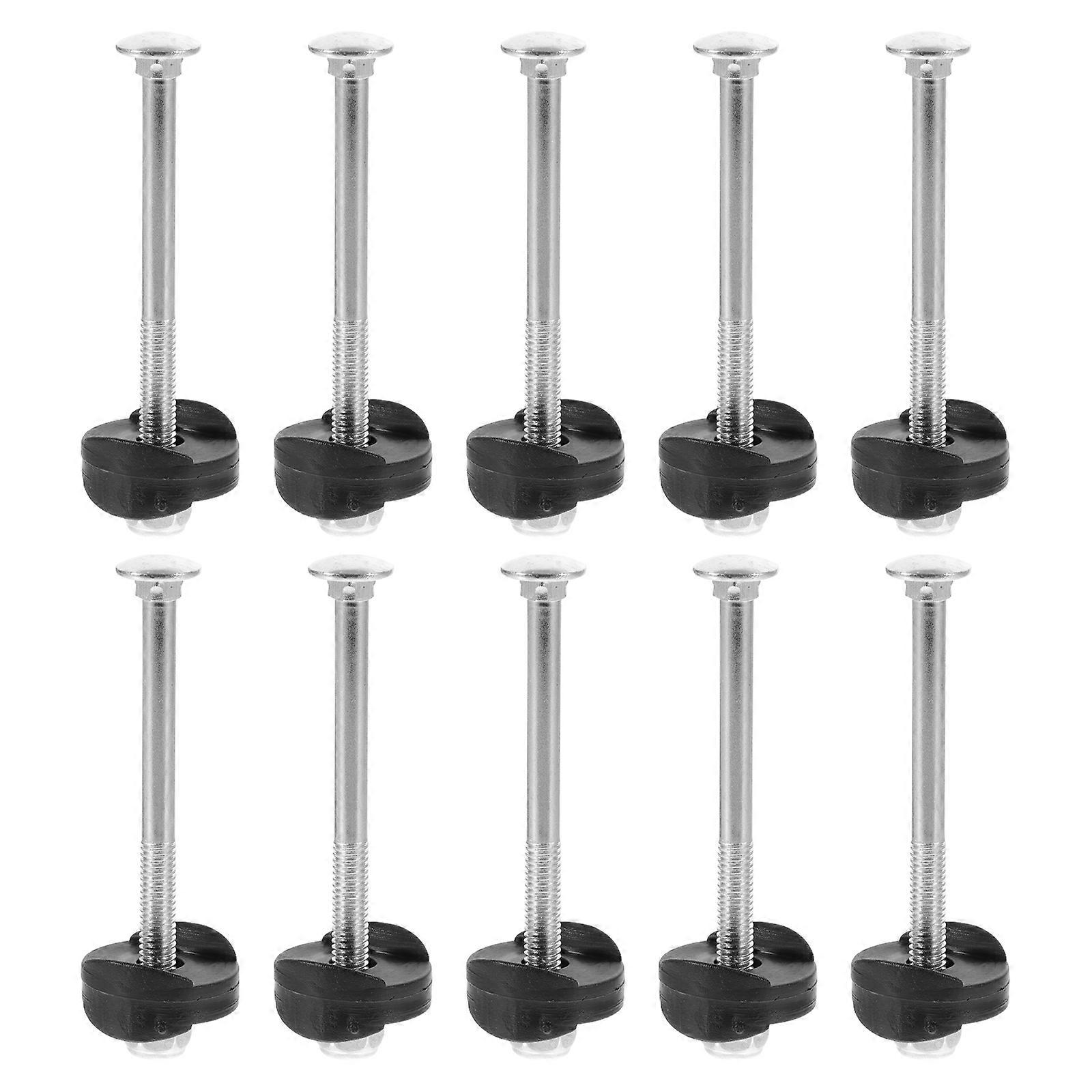 10 Sets Professional Playground Trampoline Screws Trampoline Parts Fixing Screws