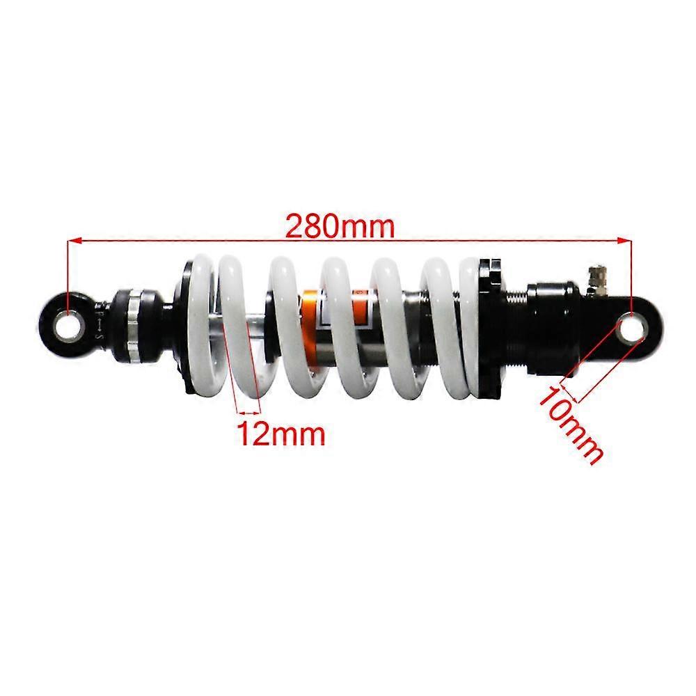 Fsu 270mm 280mm 290mm rear shocks absorber/suspension 1000LBS adjustable damping for 110-160cc KLX11