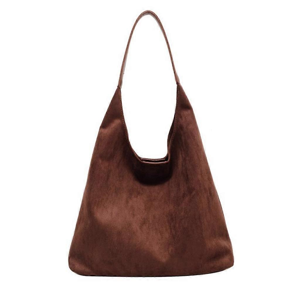 Leather Hobo Bags for Women Suede Purse Slouchy Tote Bag Shoulder