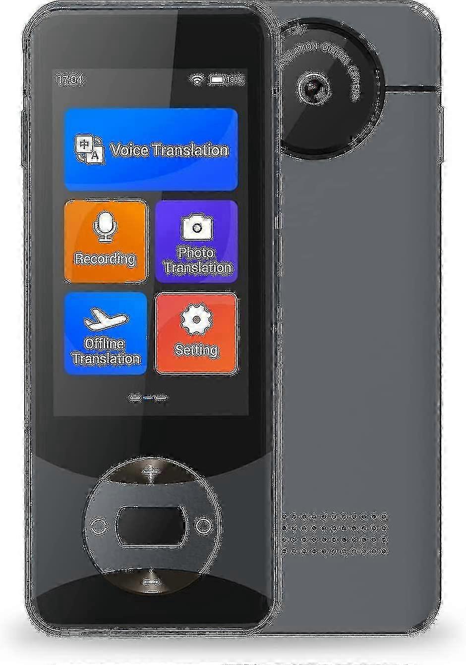 Anfier Language Translator Unit   Est 127 Languages Ai Voice Translator W10 With 3-inch Touch Screen Image Translation Supports Instant Two-way