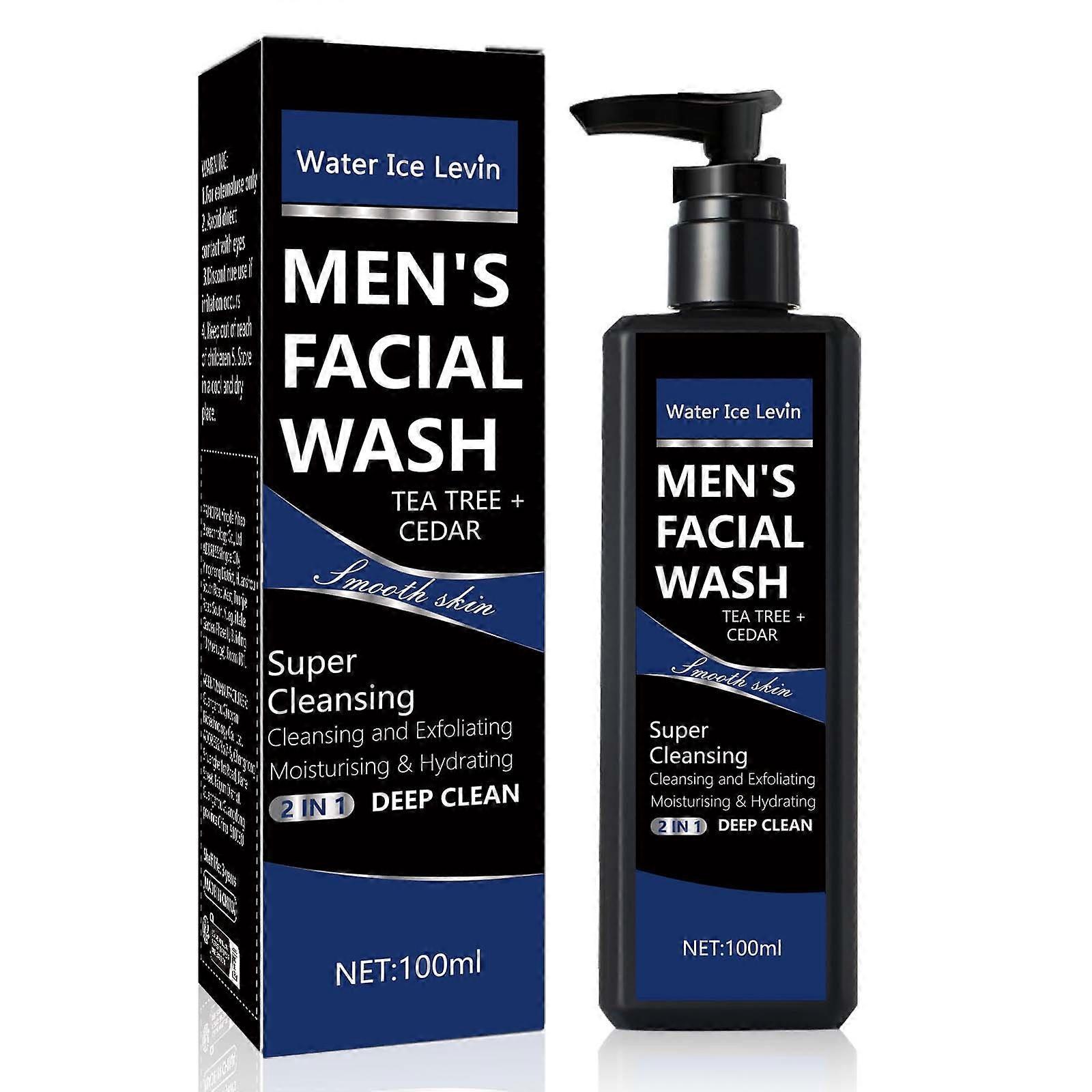 100ml men's cleansing foam, moisturizing and cleansing