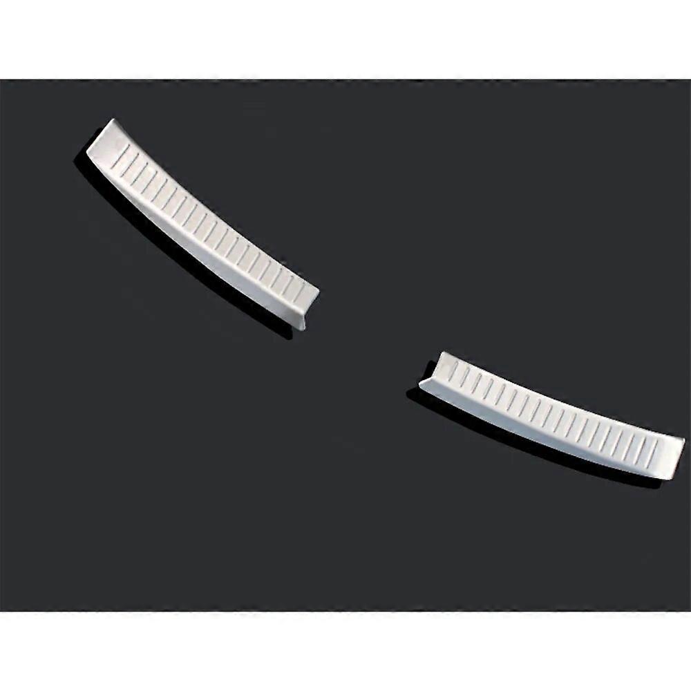 Stainless Steel Rear Bumper Scuff Plate For Mazda CX-5 - Self-Adhesive Protection Trim