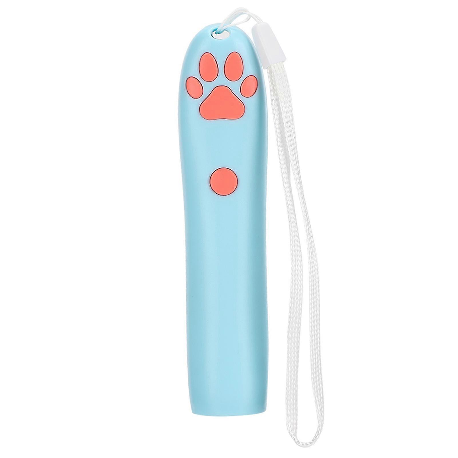 Pet Electric Pointer Paw Shaped Cat ToyKitten Play Interactive Funny Playing LED Light