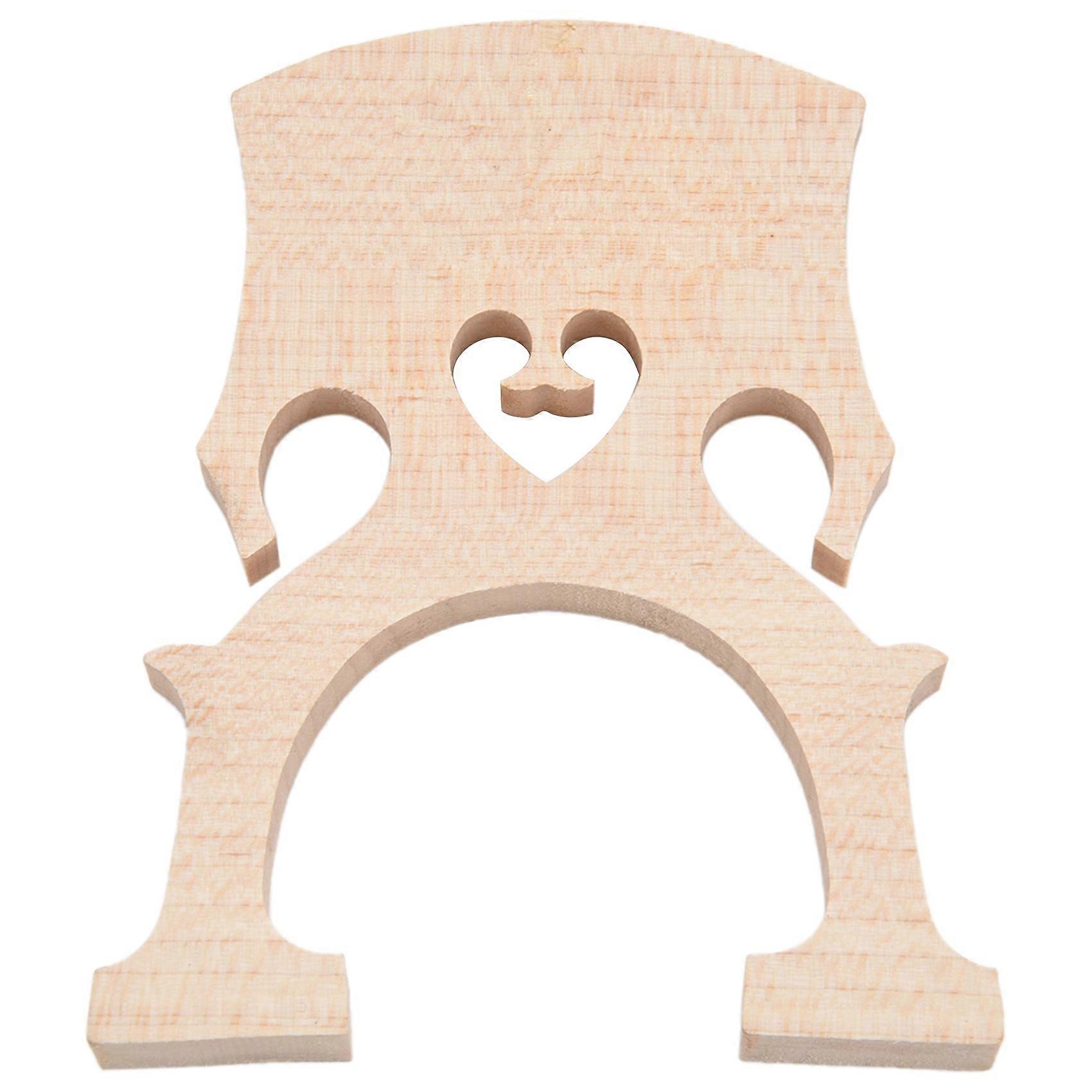 Professional Cello Bridge for 3/4 Size Cello Exquisite Maple Material