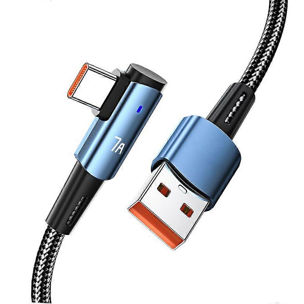  USB C Cable Right Angle Cord High Speed Data Transfer & Fast Charging Cable