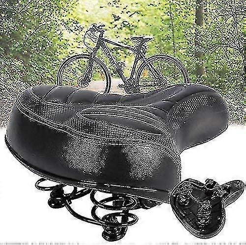 Comfortable Bicycle Saddle, Ergonomic Saddle With Dual Spring Shock Absorber Ball