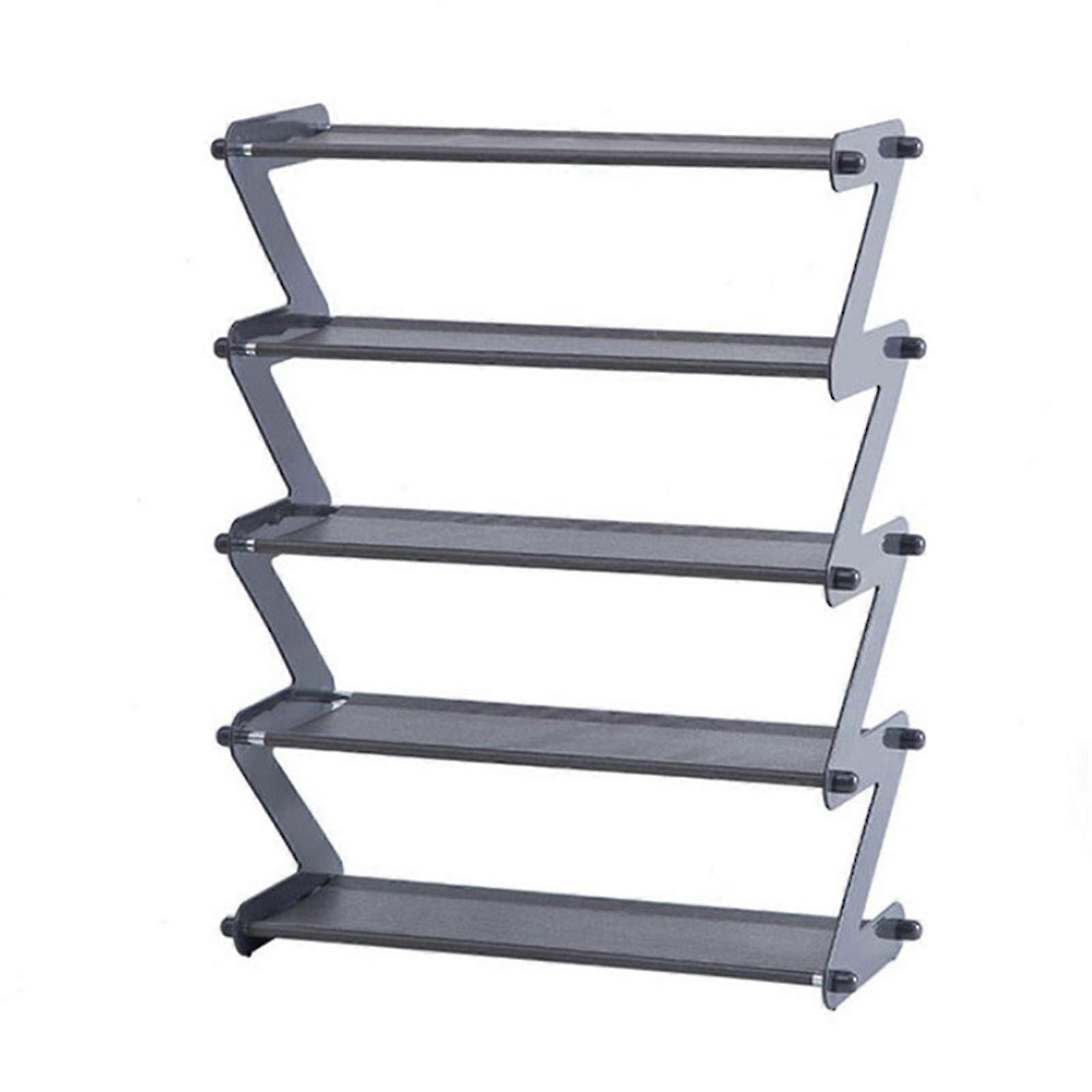Stackable Shoe Organizer 4/5 Tier Multi-layer Shoe Storage Organizer For Shoes And Daily Supplies In