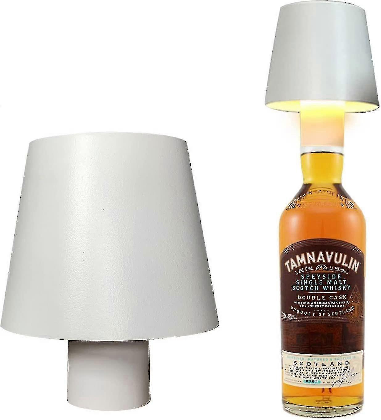 Rechargeable Led Table Lamp, Dimmable Bottle Lamp, Ip54 Wireless Touch Table Lamp For Restaurant & Bar