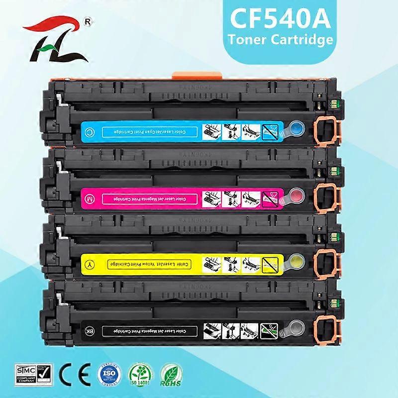 Toner Hp 203a Cf540a Palmtree 203X/203A Toner 4er-Pack - Kompatibel Für HP Color LaserJet Pro M281fdw & M254 Serie Mfp M281fdw