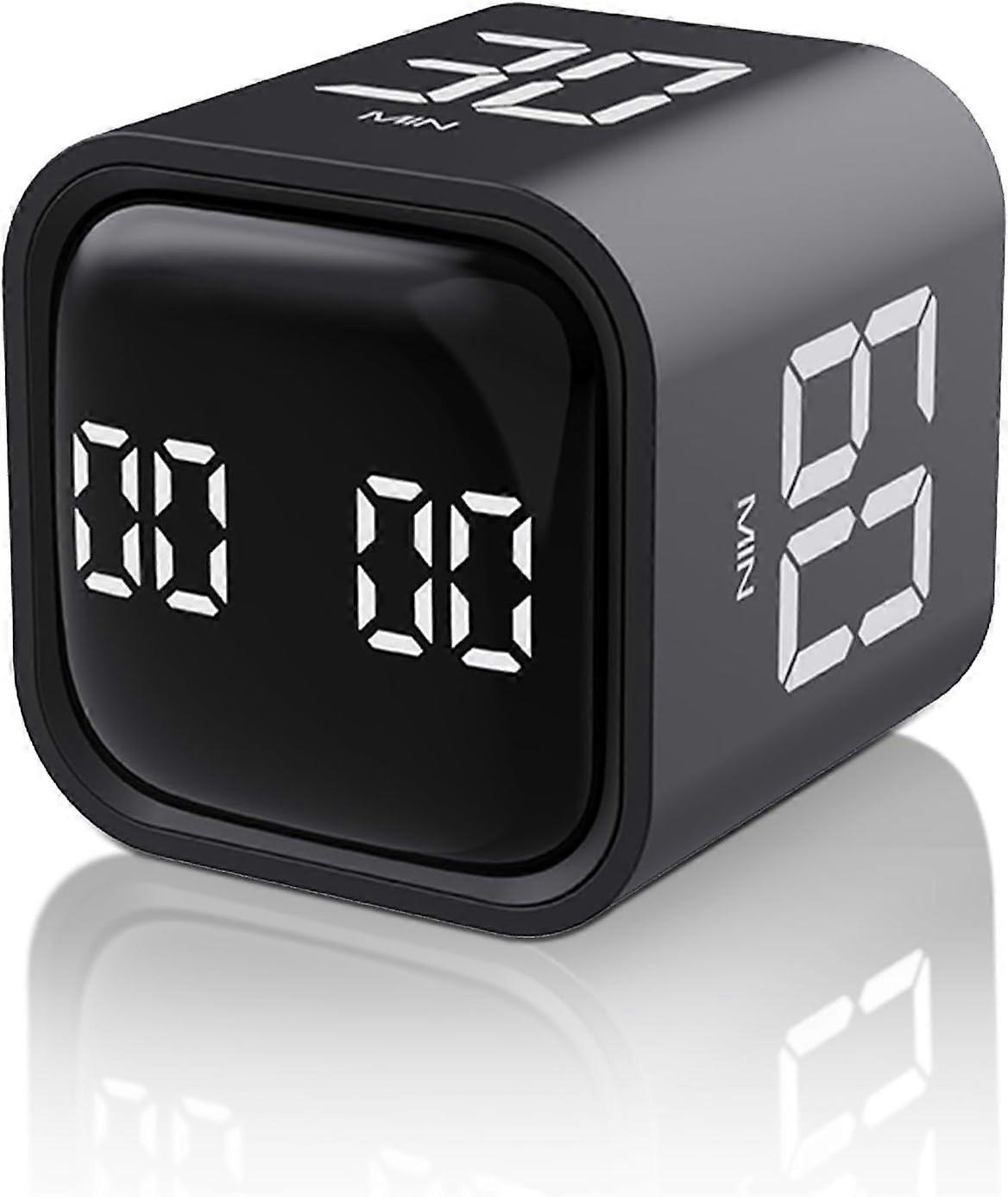 Cube Timer,Rotation Timer,5/10/30/60 Minutes and Custom Countdown,Productivity Timer,Pause and Resume,Silent,2024 Ping
