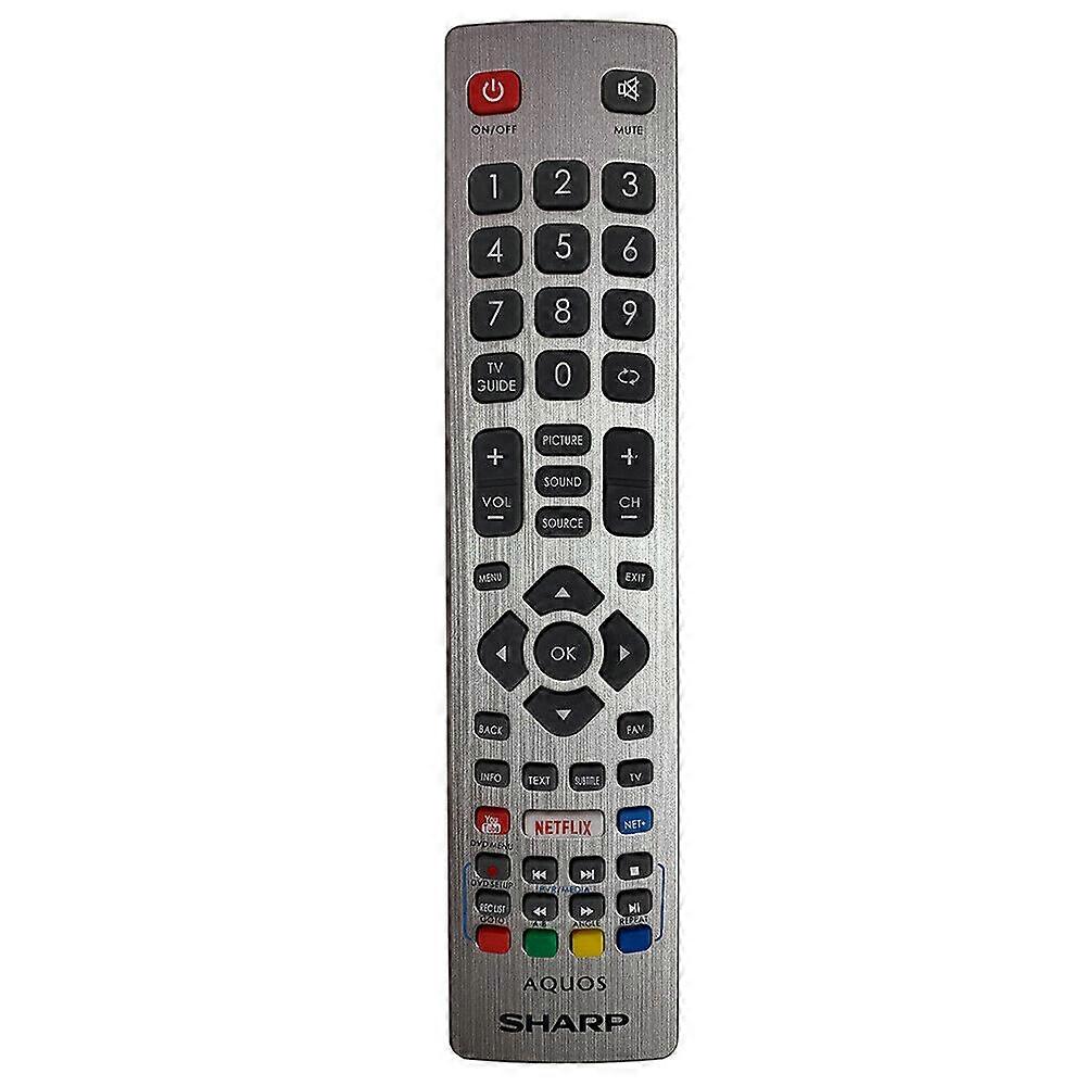 Remote SHWRMC0115 for Sharp Aquos Smart LED TV with Netflix Youtube