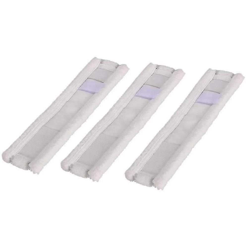 3pcs Replacement Microfibre Swipping Mop Pad For Wv1 Window Vacuum