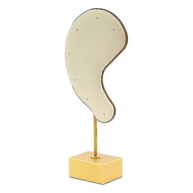 Earring Display Stand Microfiber Jewelry Display Organizer Stand - D
