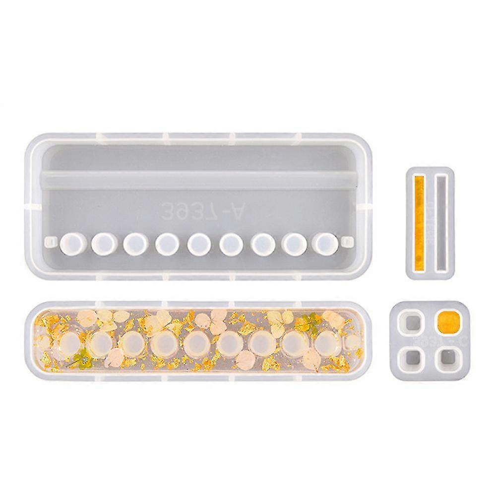 Molds Resin Epoxy Resin Casting Art Molds For Diy Cup Pen Soap Candle Toothbrush Holder For Home Decoration